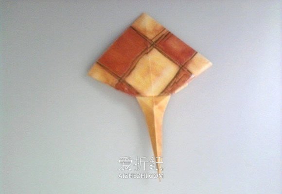 简单赤魟的折纸方法图解- www.aizhezhi.com