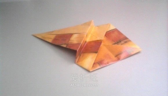 简单赤魟的折纸方法图解- www.aizhezhi.com