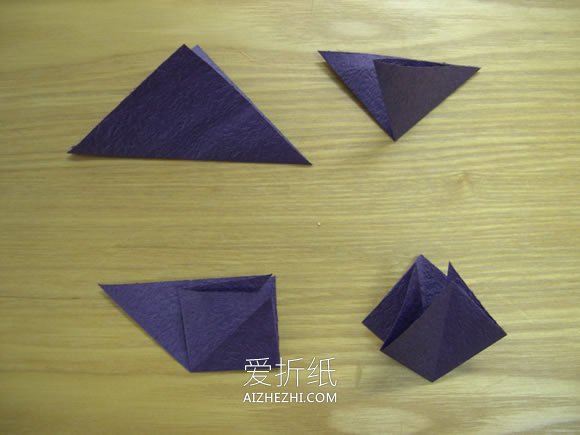 纸花球的折法图解- www.aizhezhi.com