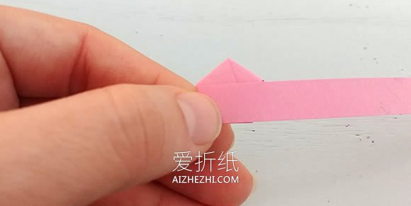 折纸幸运星的详细步骤图解- www.aizhezhi.com