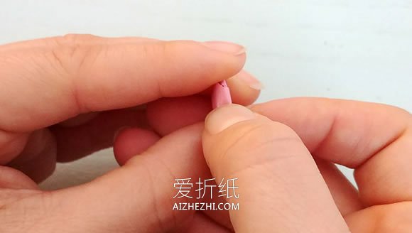 折纸幸运星的详细步骤图解- www.aizhezhi.com