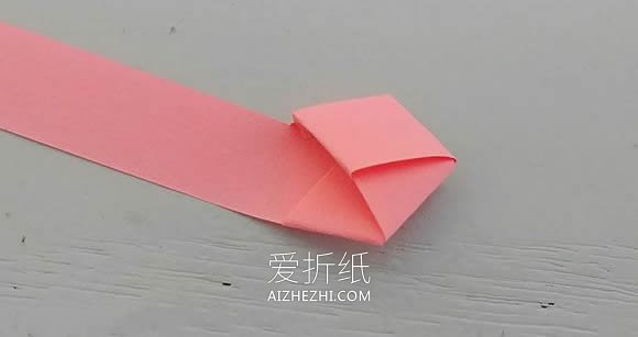 折纸幸运星的详细步骤图解- www.aizhezhi.com