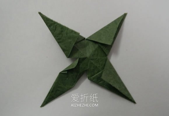 折纸蒲公英做漂亮贴画的方法- www.aizhezhi.com