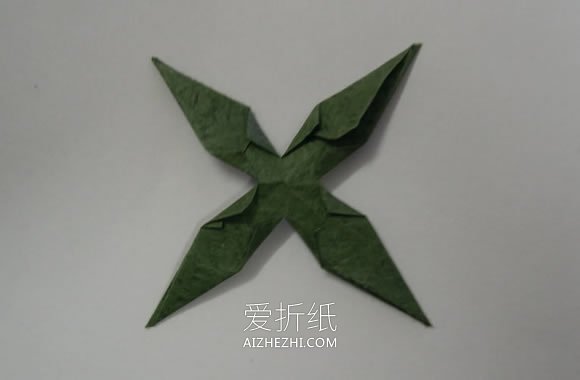 折纸蒲公英做漂亮贴画的方法- www.aizhezhi.com