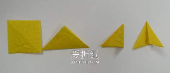 折纸蒲公英做漂亮贴画的方法- www.aizhezhi.com