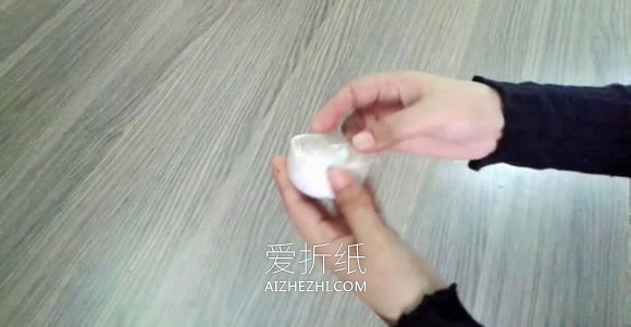 用纸线做小篮子的方法- www.aizhezhi.com