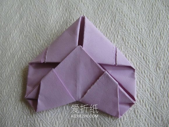 折纸表白爱心的方法图解- www.aizhezhi.com