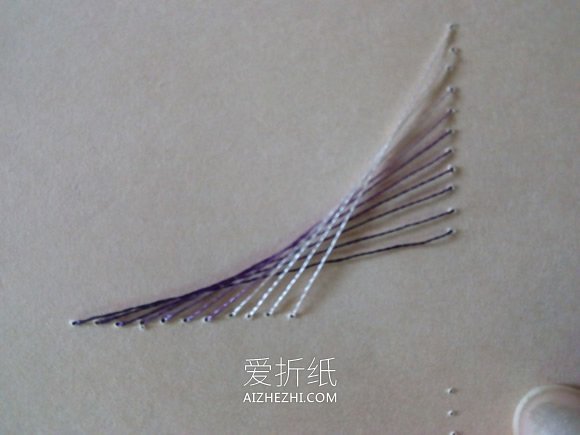 创意刺绣贺卡的制作方法详细图解- www.aizhezhi.com