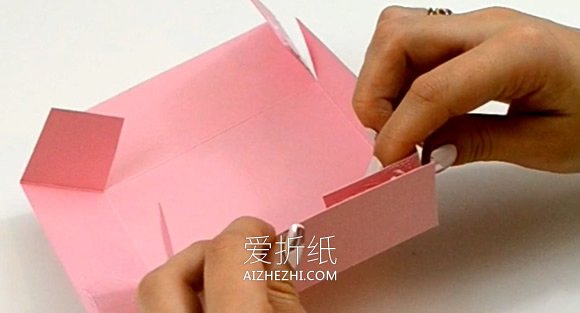圣诞节爆炸盒子制作图解教程- www.aizhezhi.com