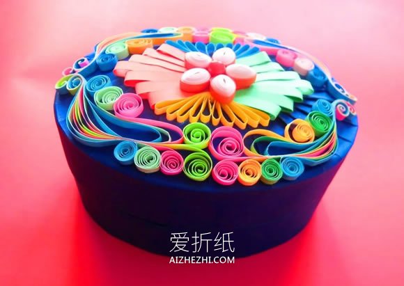 自制椭圆礼品盒的方法图解- www.aizhezhi.com