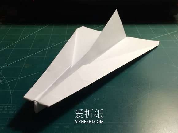 强击机的折法图解- www.aizhezhi.com