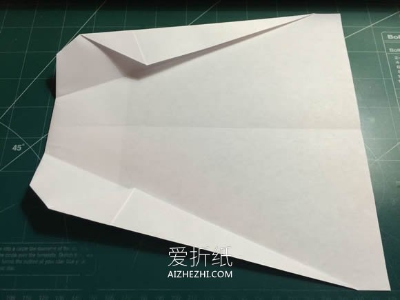 强击机的折法图解- www.aizhezhi.com