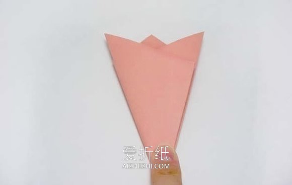 纸樱花的剪法图解- www.aizhezhi.com