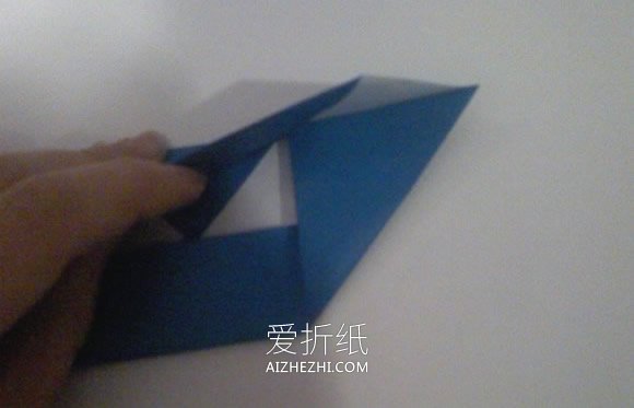 简单折纸立方体的方法图解- www.aizhezhi.com