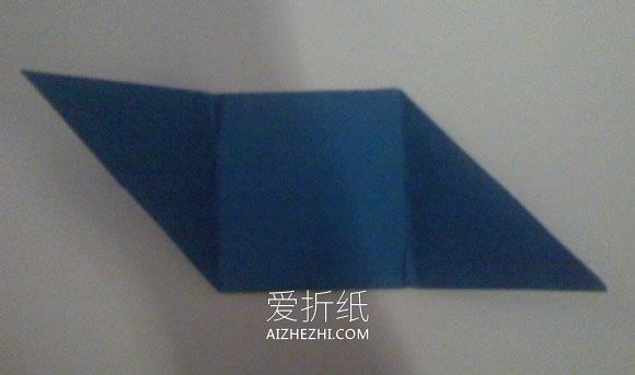 简单折纸立方体的方法图解- www.aizhezhi.com