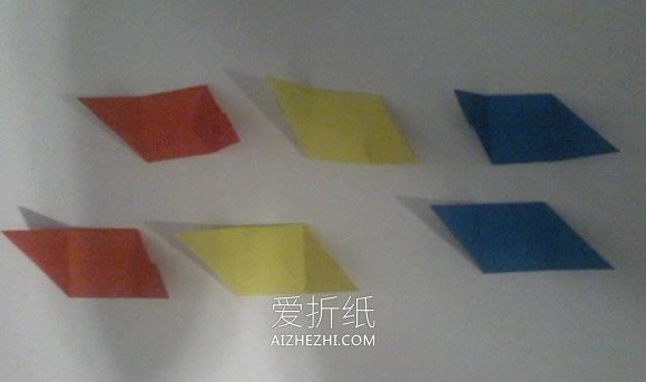 简单折纸立方体的方法图解- www.aizhezhi.com