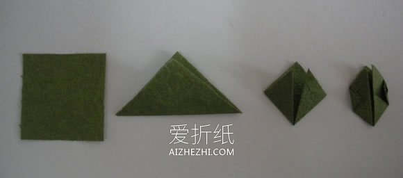 折纸康乃馨制作母亲节贴画的方法- www.aizhezhi.com