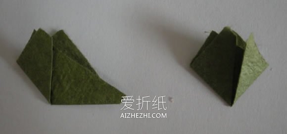 折纸康乃馨制作母亲节贴画的方法- www.aizhezhi.com