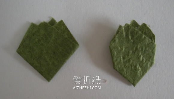 折纸康乃馨制作母亲节贴画的方法- www.aizhezhi.com