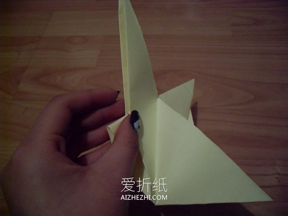 简单折纸鸟的方法图解- www.aizhezhi.com
