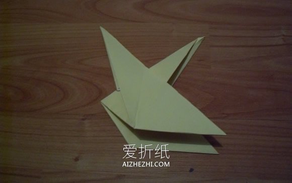 简单折纸鸟的方法图解- www.aizhezhi.com