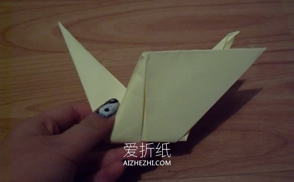 简单折纸鸟的方法图解- www.aizhezhi.com