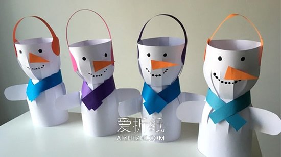 自制圣诞雪人的方法- www.aizhezhi.com