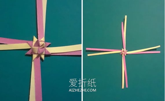 长纸条折立体星星的方法图解- www.aizhezhi.com