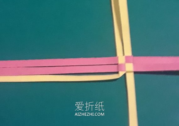 长纸条折立体星星的方法图解- www.aizhezhi.com