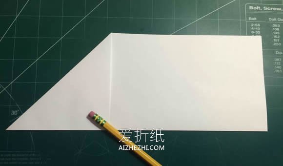 又快又远的飞机折纸图解- www.aizhezhi.com