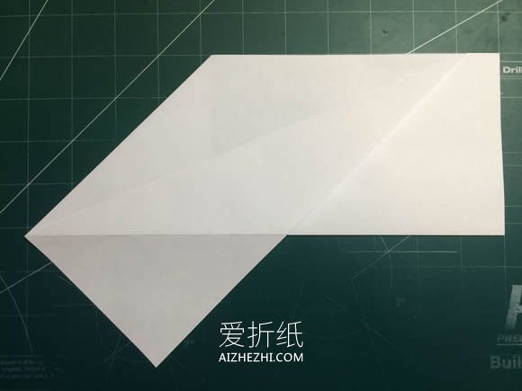 又快又远的飞机折纸图解- www.aizhezhi.com