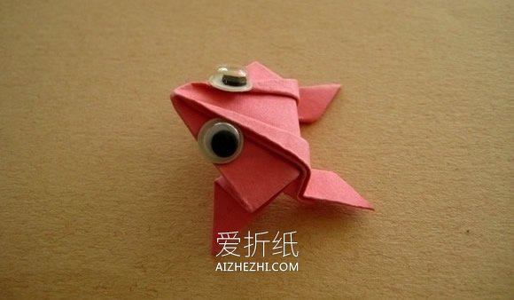 会跳的青蛙折纸图解- www.aizhezhi.com