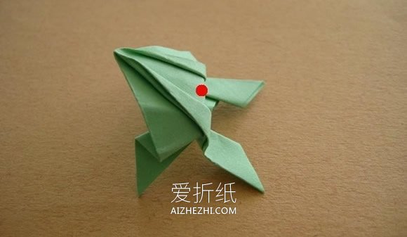 会跳的青蛙折纸图解- www.aizhezhi.com