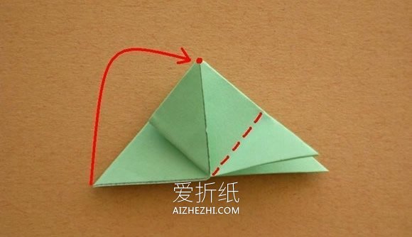 会跳的青蛙折纸图解- www.aizhezhi.com