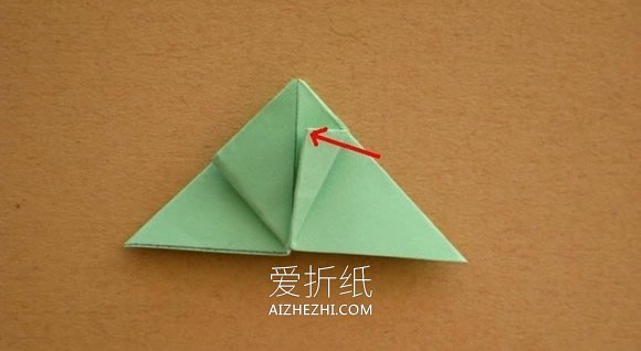 会跳的青蛙折纸图解- www.aizhezhi.com