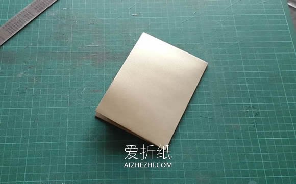 六角星圣诞贺卡的折法图解- www.aizhezhi.com