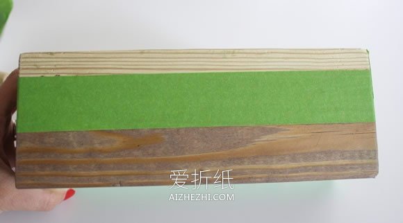 木头笔筒手工制作教程- www.aizhezhi.com