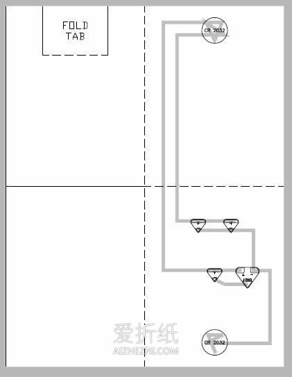 创意情人节卡片DIY-心跳的机器人- www.aizhezhi.com