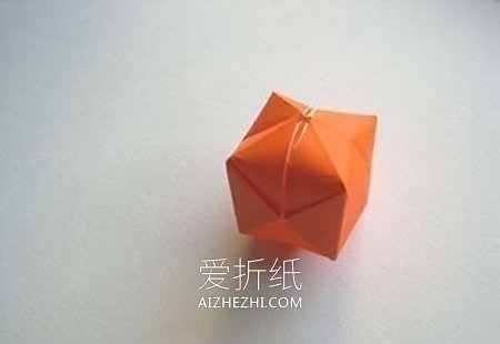 纸水球的折法图解- www.aizhezhi.com