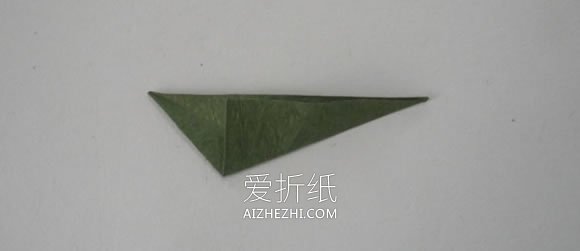 折纸竹子制作漂亮贴画的方法图解- www.aizhezhi.com