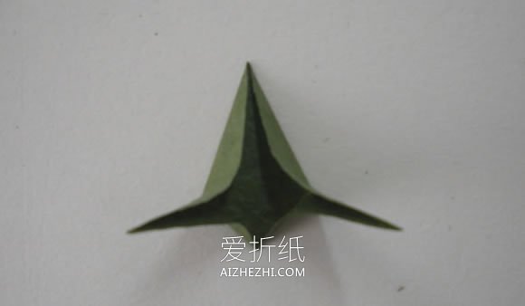 折纸竹子制作漂亮贴画的方法图解- www.aizhezhi.com