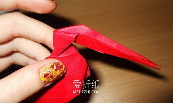 折纸古代龙的方法详细图解- www.aizhezhi.com