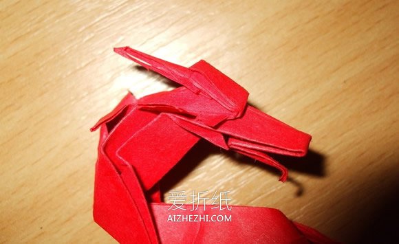 折纸古代龙的方法详细图解- www.aizhezhi.com