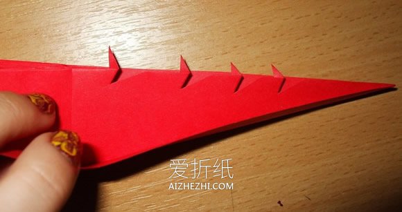 折纸古代龙的方法详细图解- www.aizhezhi.com