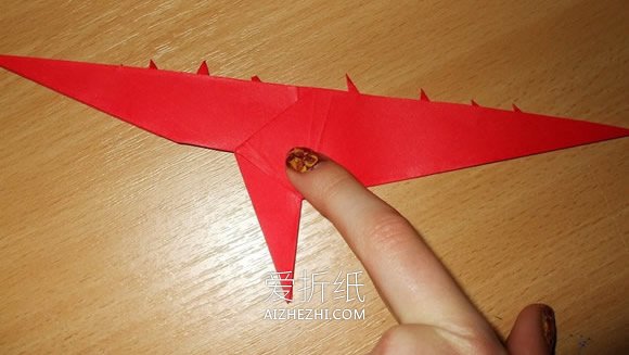 折纸古代龙的方法详细图解- www.aizhezhi.com
