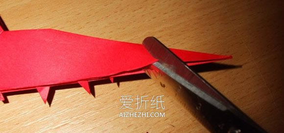 折纸古代龙的方法详细图解- www.aizhezhi.com