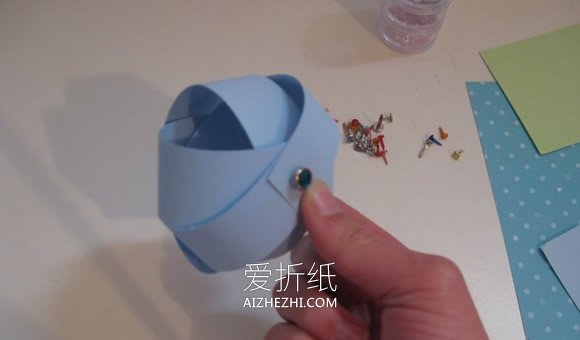 简单卡纸灯笼手工制作教程- www.aizhezhi.com