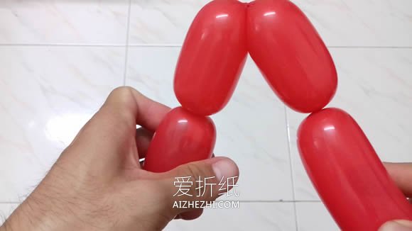 气球造型狗的教程图解- www.aizhezhi.com