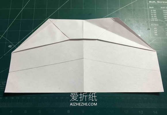 折纸隐形战斗机的方法图解- www.aizhezhi.com