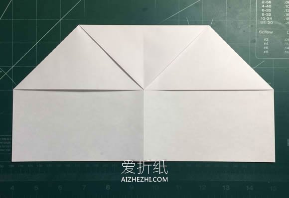 折纸隐形战斗机的方法图解- www.aizhezhi.com